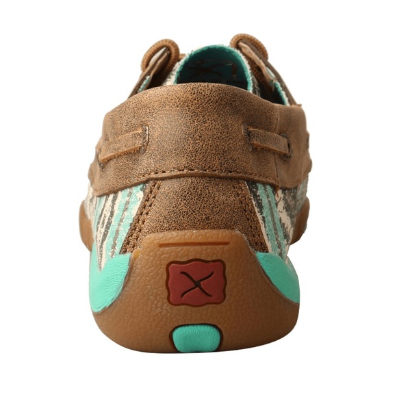 TWISTED X WOMEN'S MULTI TEAL DRIVING MOC - Picture 3 of 4
